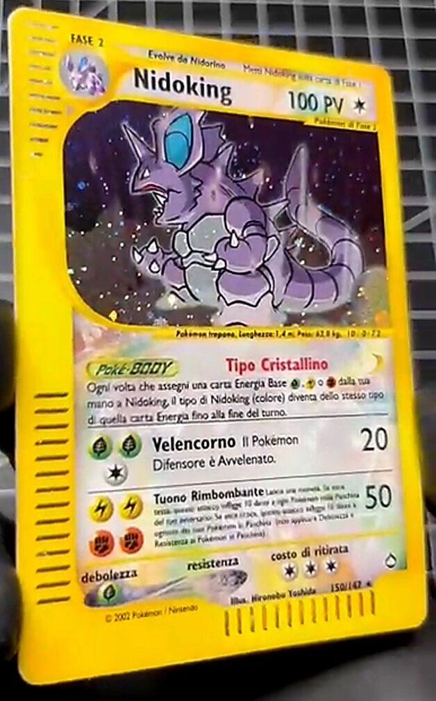 Nidoking Crystal - Dopo il trattamento